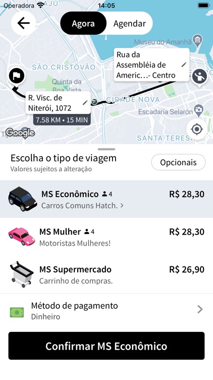 MS DRIVER Passageiro
