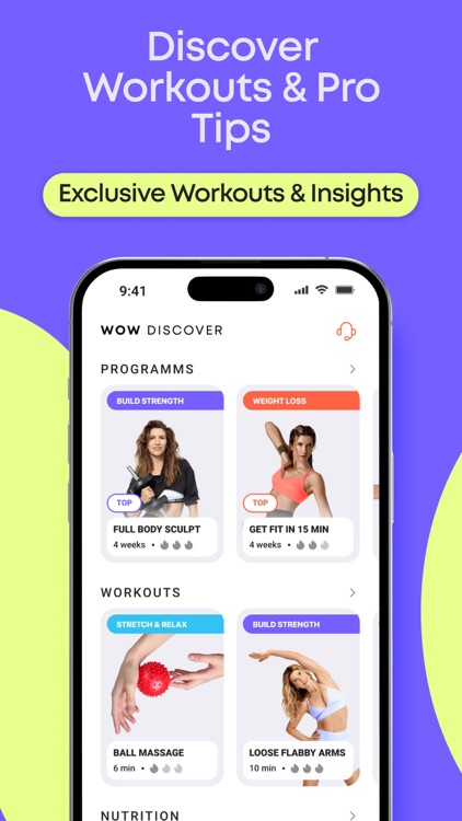 WOWBODY: Home Workout Women screenshot-6