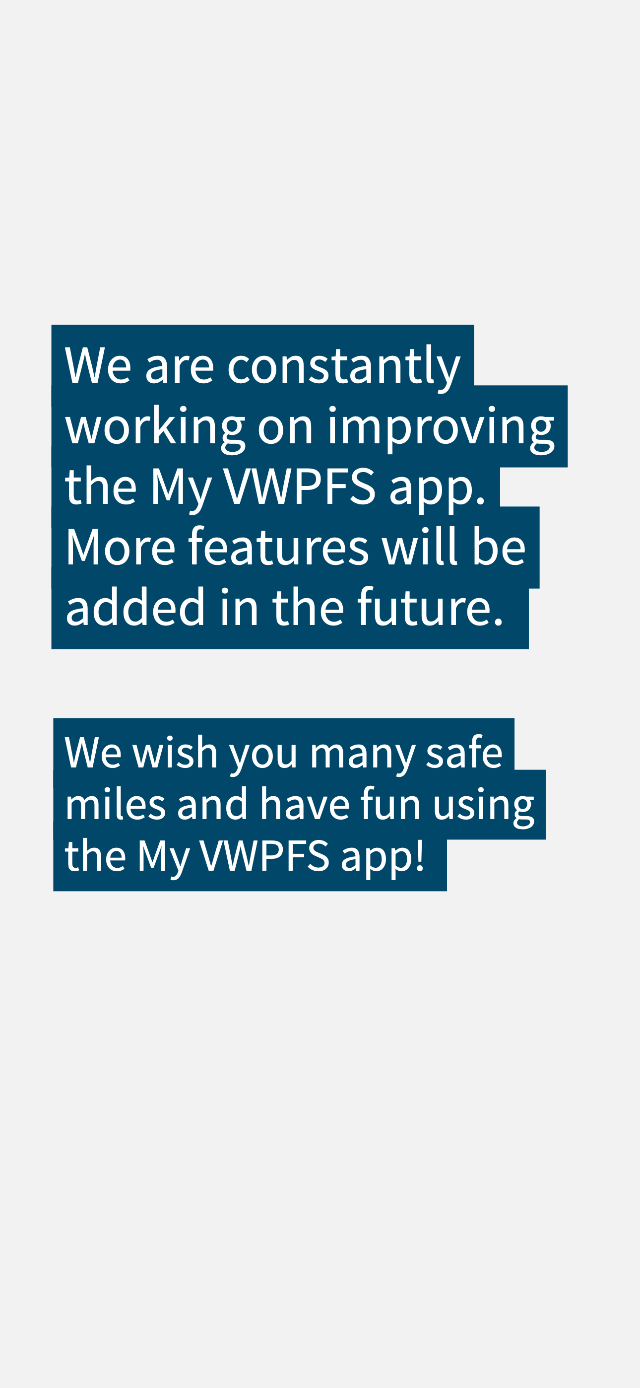 My VWPFS