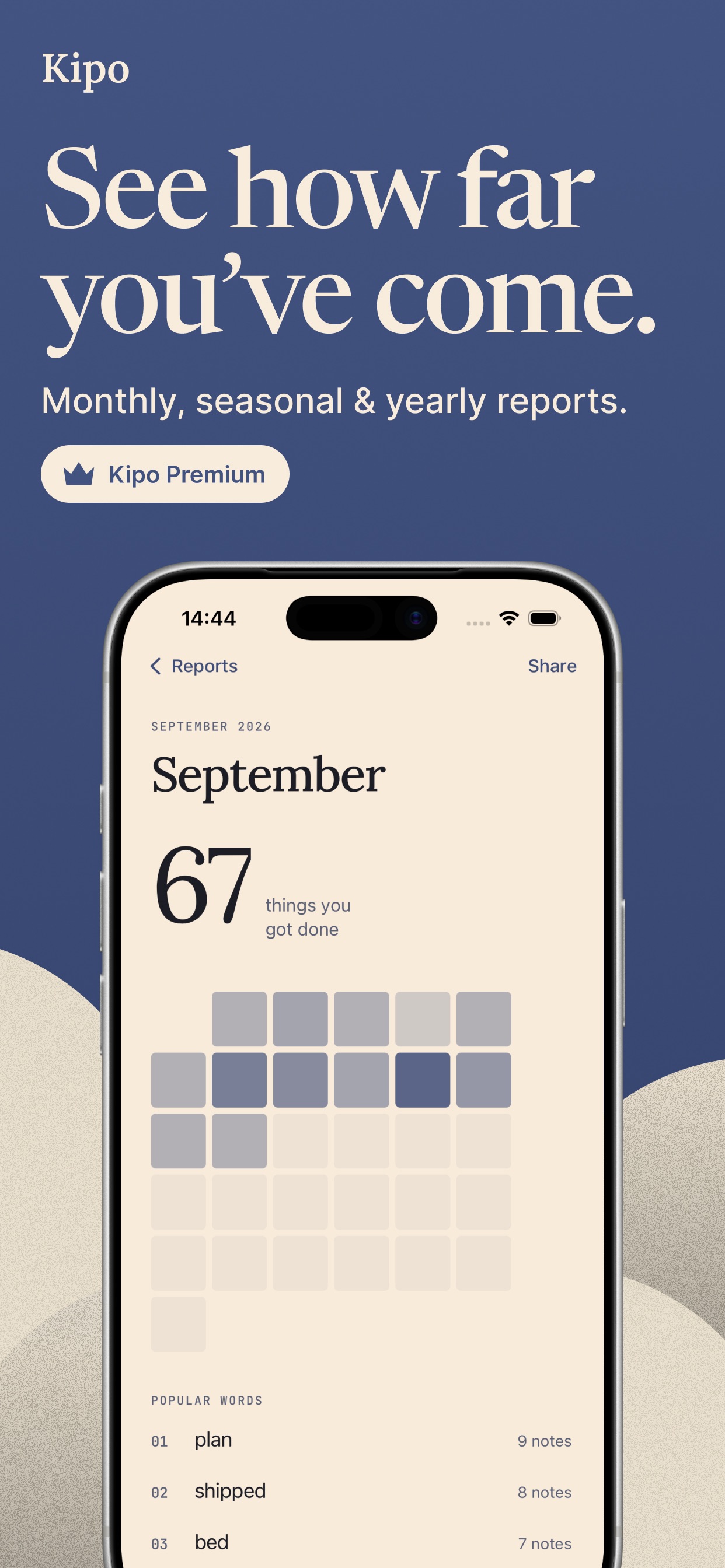 Screenshot 3 of Kipo: Done Journal