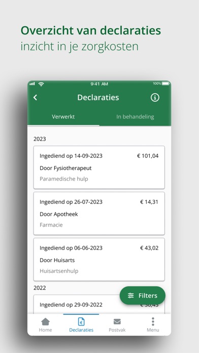 MijnDSW iPhone screenshot 4 - Medical app