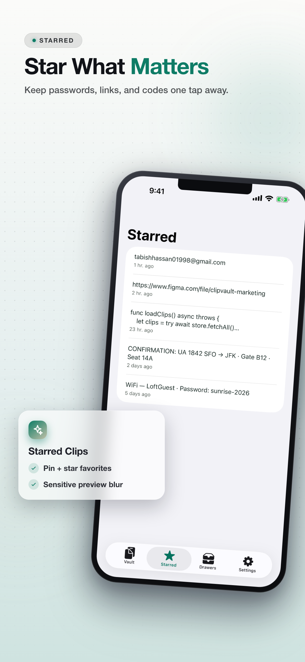 ClipVault Snippet Box screenshot 3