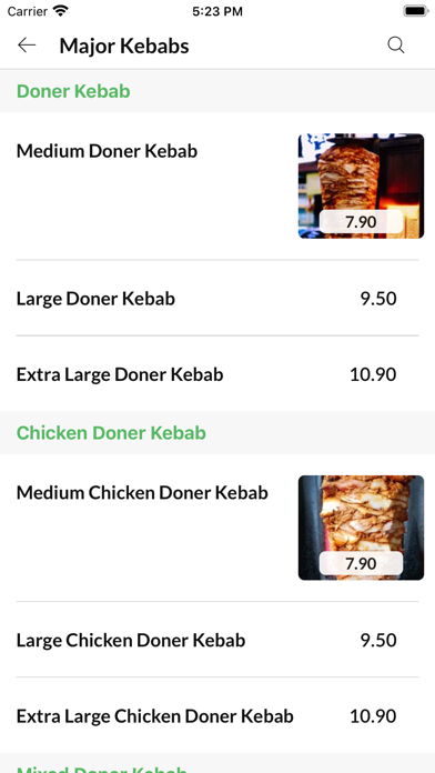 Major Kebab and Pizza House Screenshot