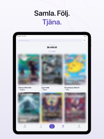 TCG Kortskanner & Samlarkort iPad screenshot 3