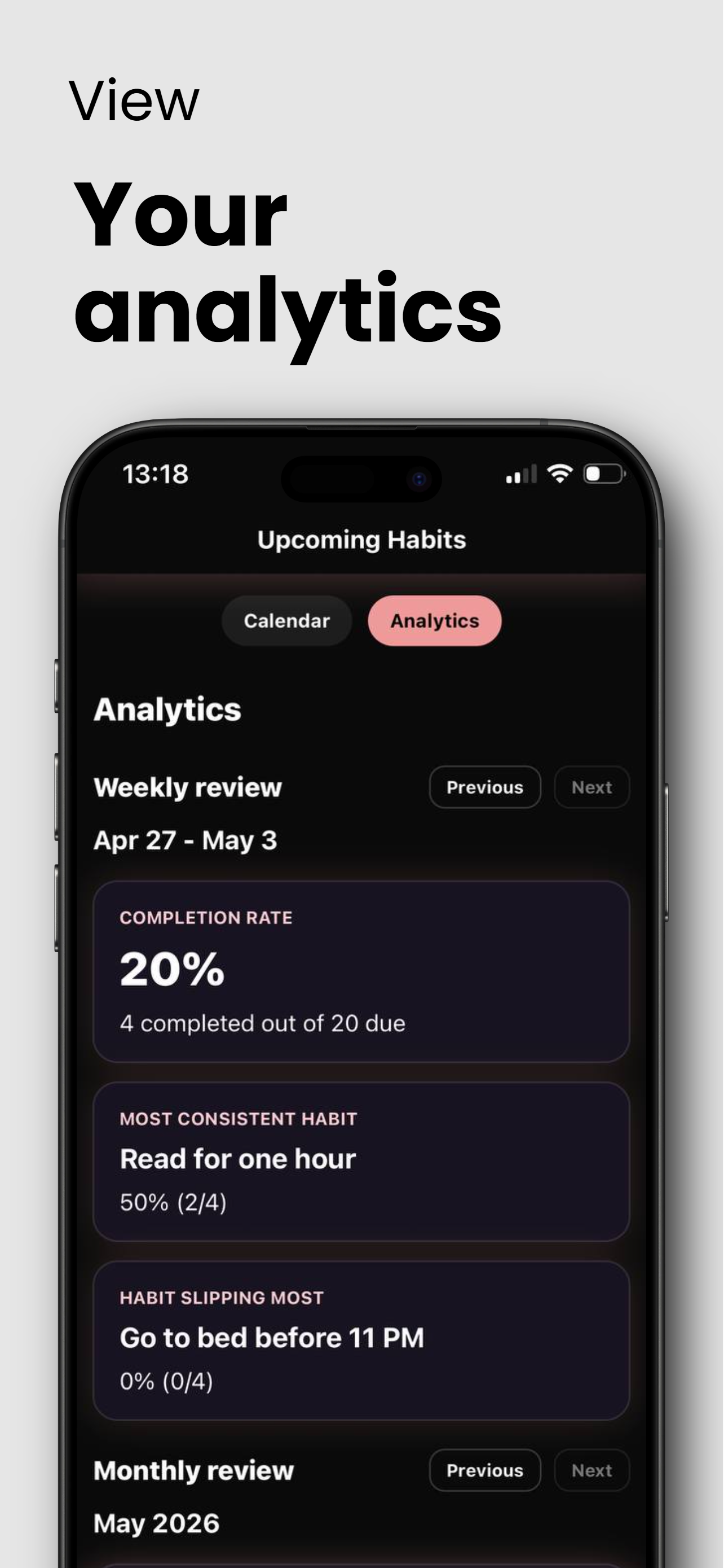 Habit Tracker - HabitBase screenshot 4