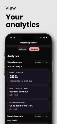 Habit Tracker - HabitBase Screenshot 4 of 5
