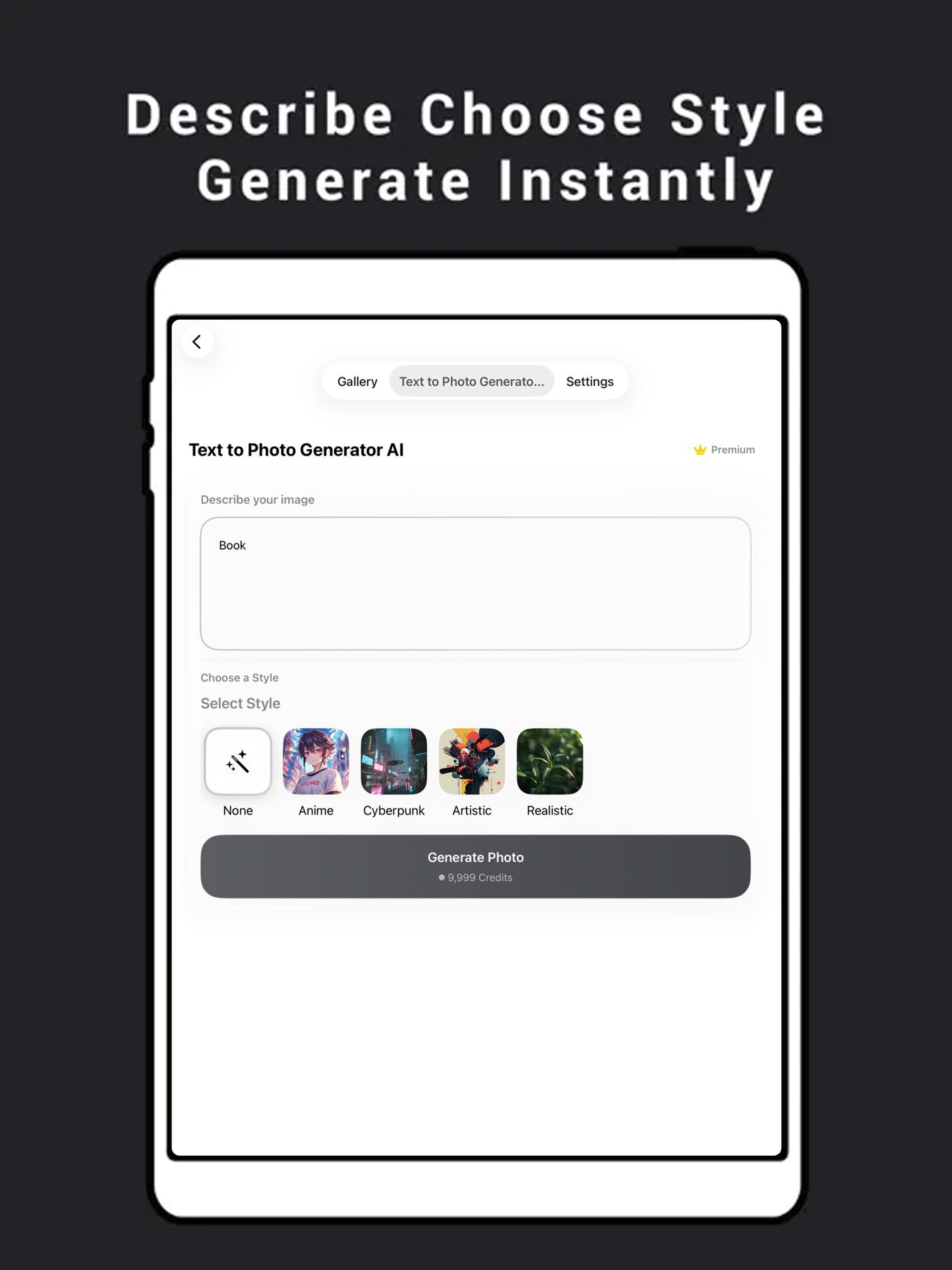 Text to Photo Generator AI