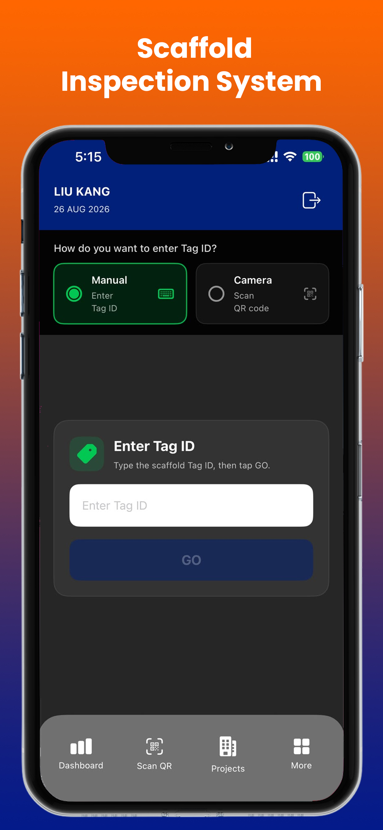 Scaffold Inspection System screenshot 3