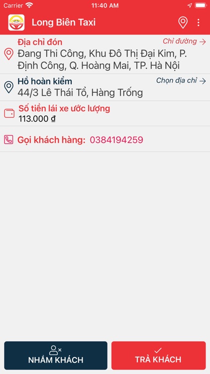 Lái xe Long Biên screenshot-3