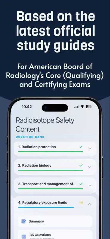 Radiology Core QBank: NIS RISC screenshot 3 of 10
