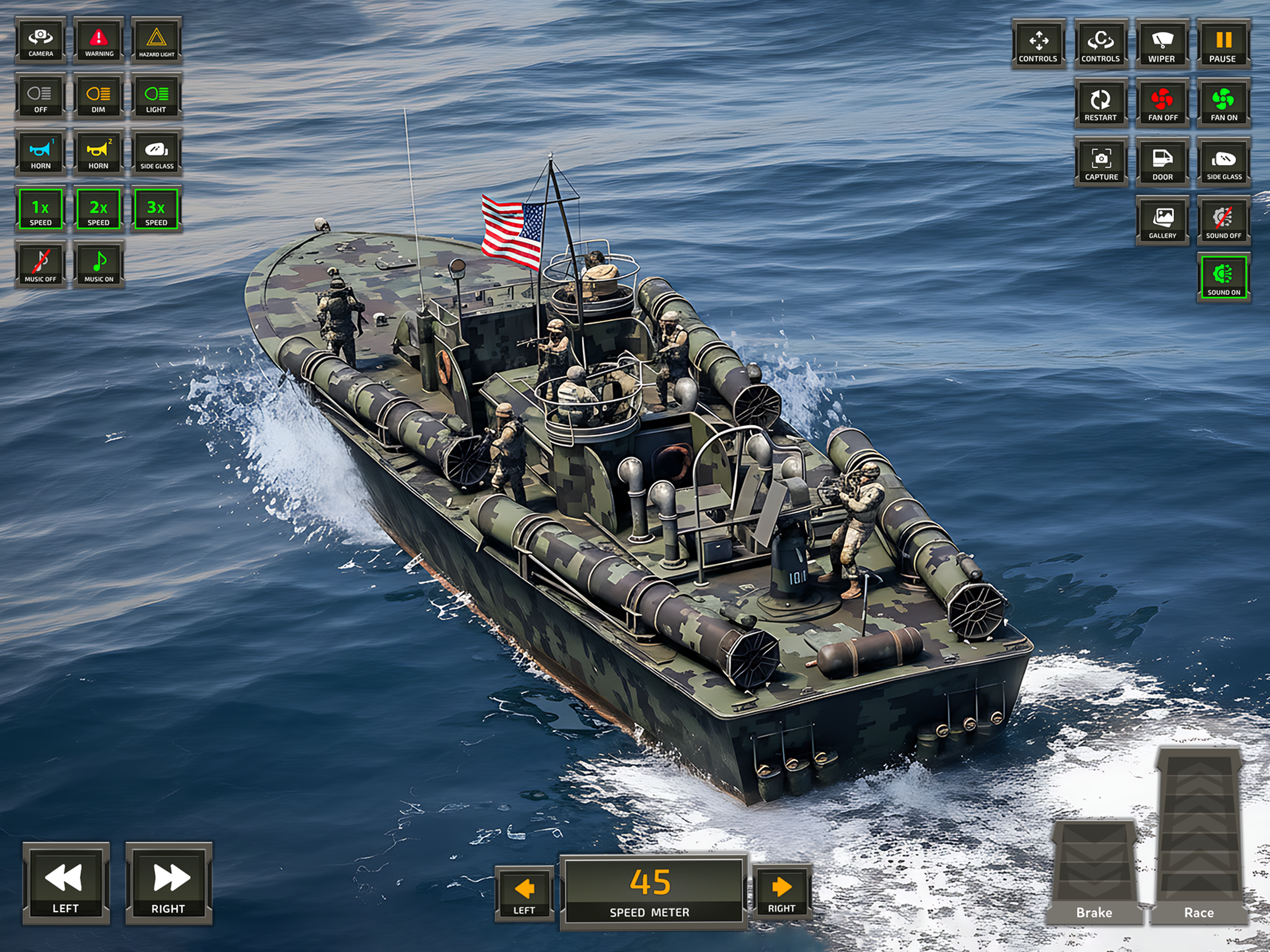 Millitary Cargo Truck Games screenshot 13
