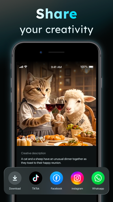 AIReel：AI Video Generator iPhone screenshot 7 - Photo & Video app