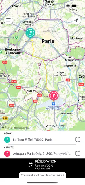 Elites Berlines VTC screenshot 2