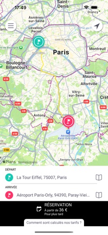 Elites Berlines VTC screenshot