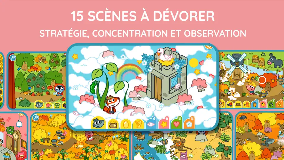Capture d'écran de Pango Cache-Cache Féérique sur iPhone 4