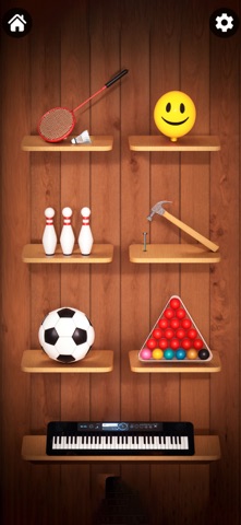 Mini Relaxing Antistress Games iPhone screenshot