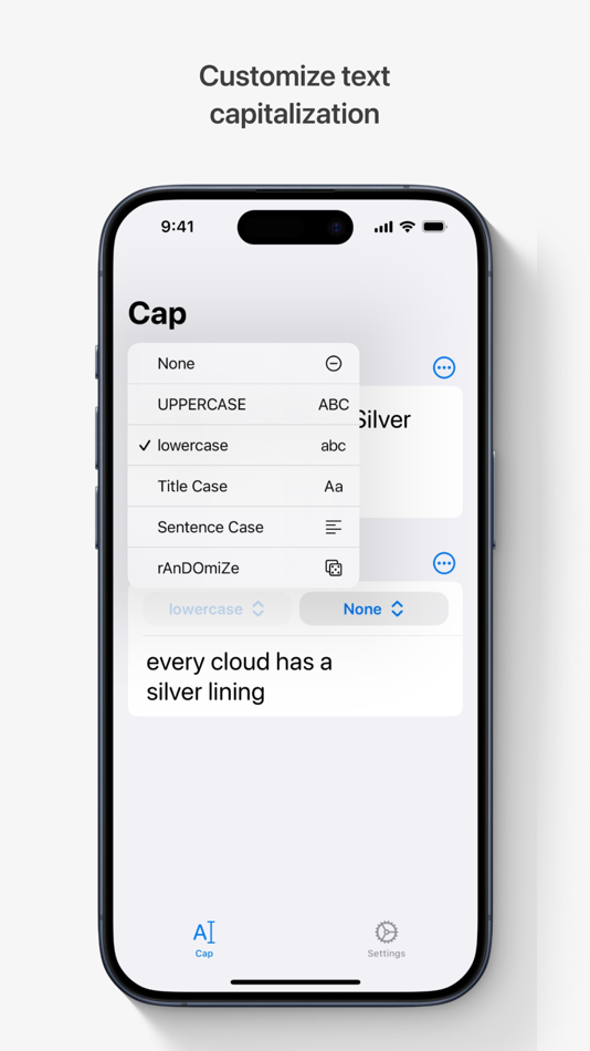 #2. No Cap: Text Editor (iOS) โดย: Rohan Tandon
