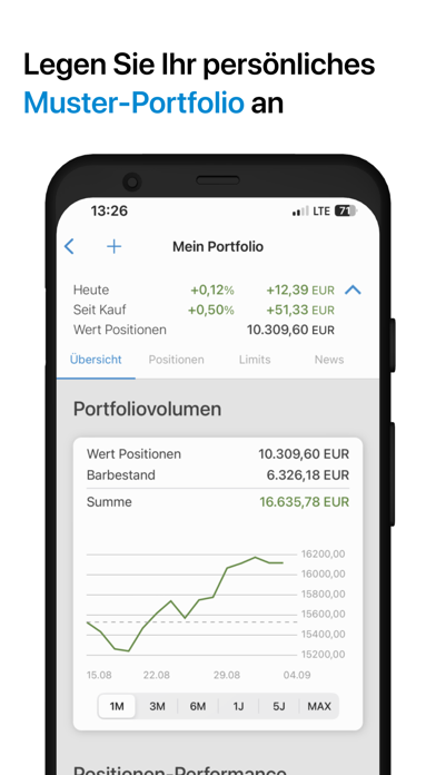 Finanzen100 - Börse & Aktien Screenshot