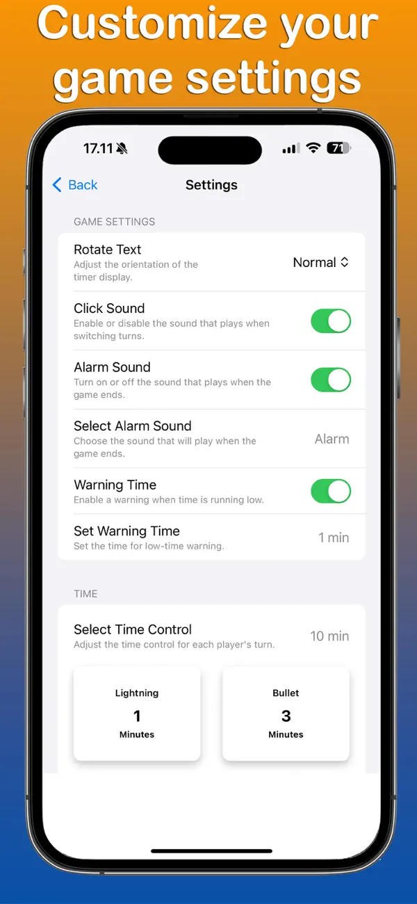 #3. Chess Timer - Clock ™ (iOS) Ved: Andy Sutanto