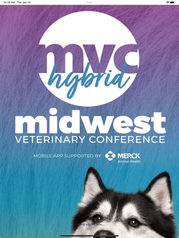 Midwest Veterinary Conference iPad screenshot