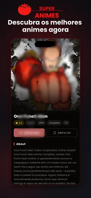 Super Animes iPhone screenshot 5