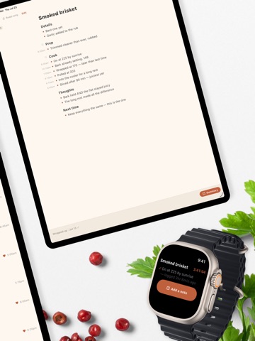 Cookback: Cooking Journal iPad screenshot