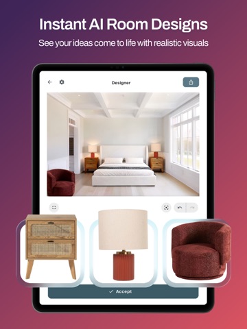 Roomsy: Room Designer iPad screenshot