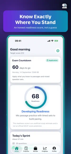 MCAT MedSchool Sprint by CS screenshot 1