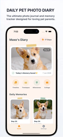PetGallery: Daily Timelapse screenshot