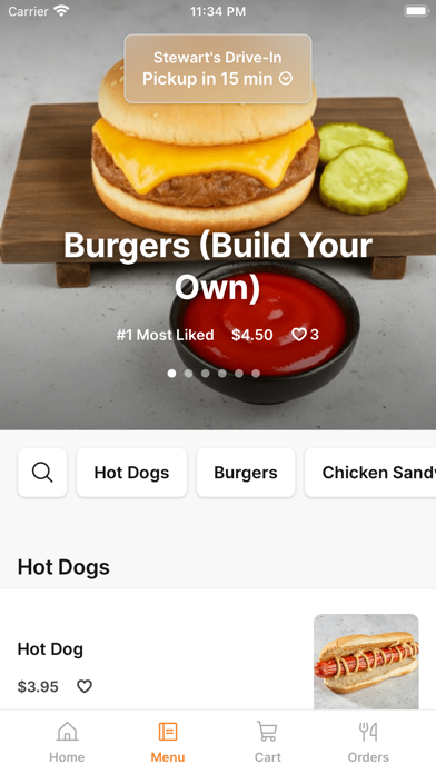 Stewart's iPhone screenshot 2 - Food & Drink app