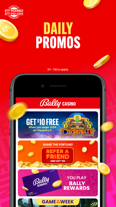 Bally Bet Sportsbook & Casino Screenshot