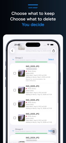 DupeSweep: Duplicate Finder Screenshot 4 of 6