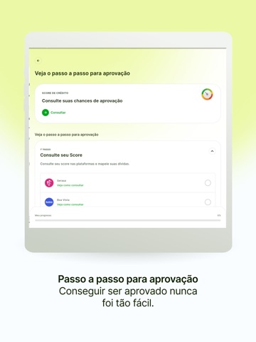 Aprov: Cartões, Crédito e CPF iPad screenshot 3