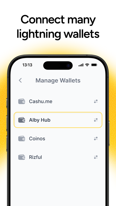 Alby Go iPhone screenshot 4 - Finance app