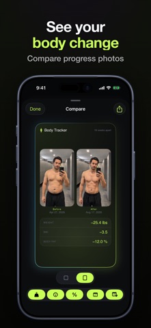 Weight & Measurements Tracker Screenshot 2 of 8