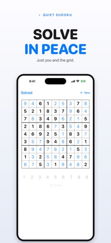 Quiet Sudoku screenshot 3