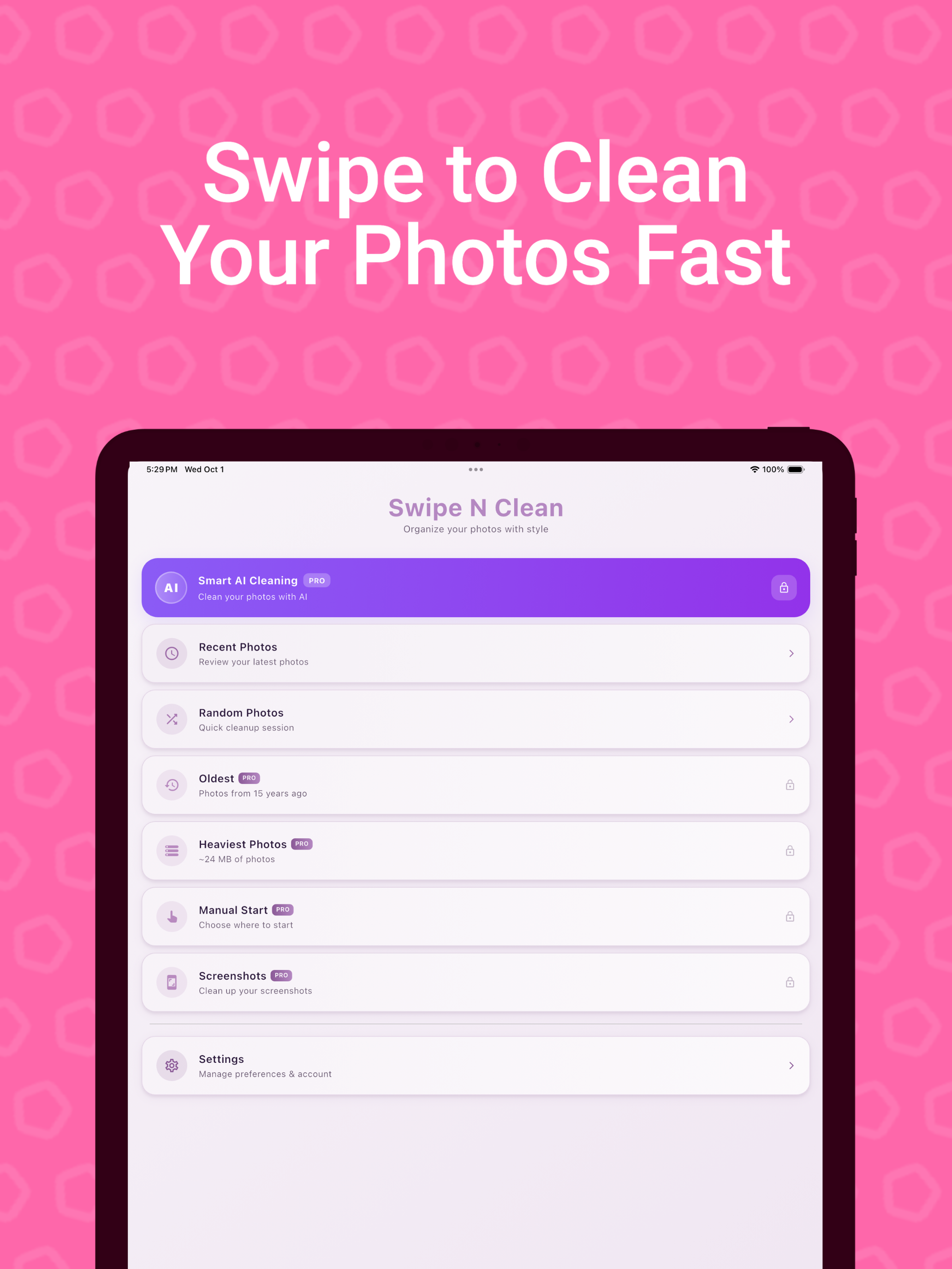 Swipe N Clean - Photo Cleaner screenshot 5