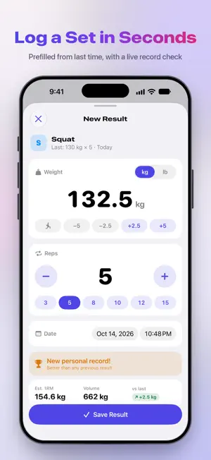 Training Tracker - Gym Log screenshot 2