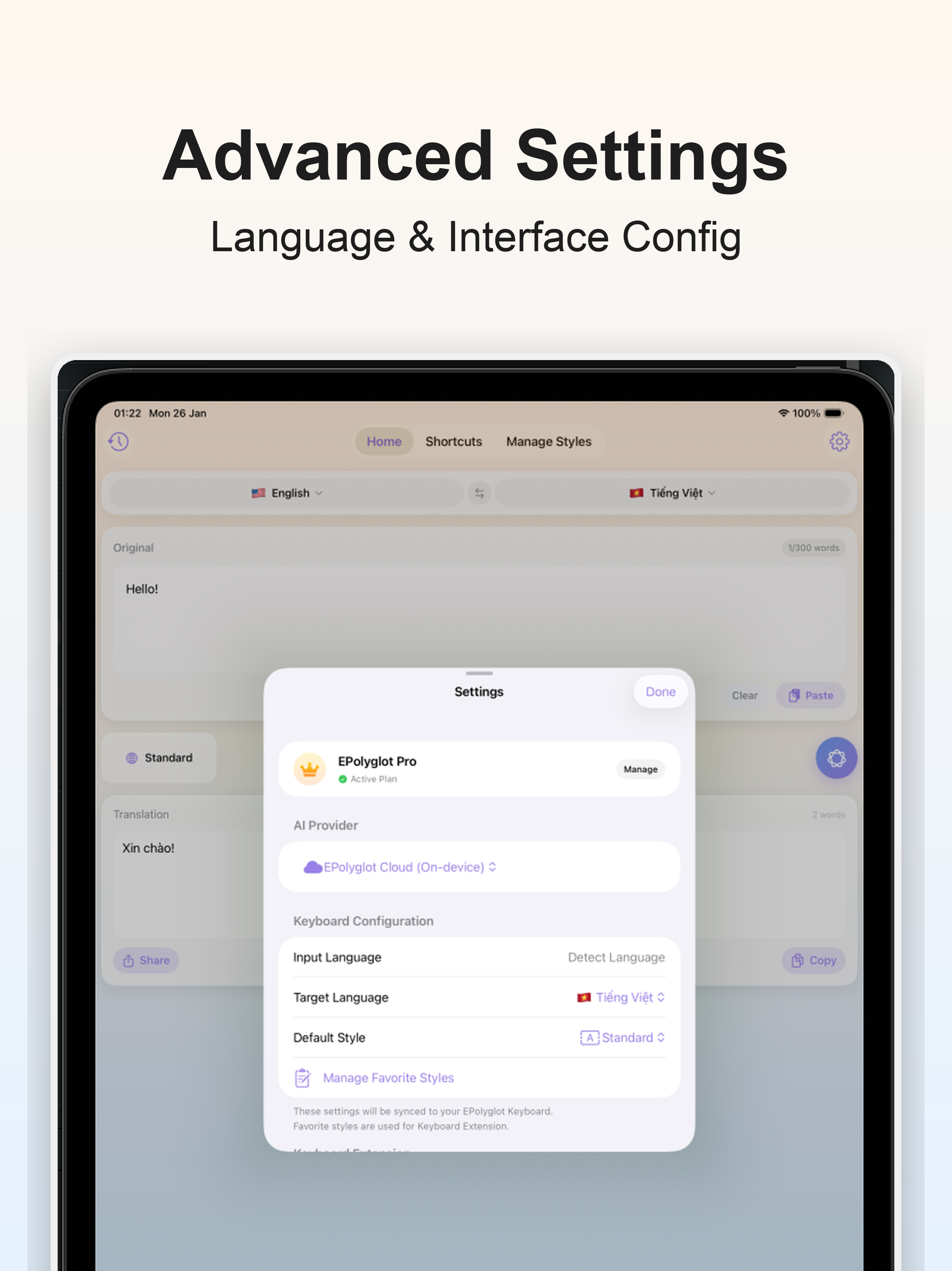 Epolyglot: Rewrite & translate screenshot 7