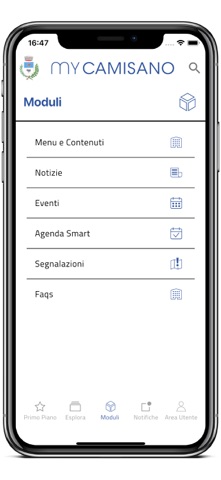 MyCamisano screenshot