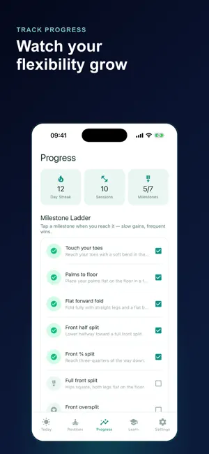 Flexibility: Splits Trainer screenshot 3