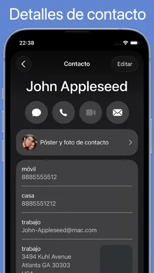 Captura de pantalla de BirthdaysPro en iPhone 6
