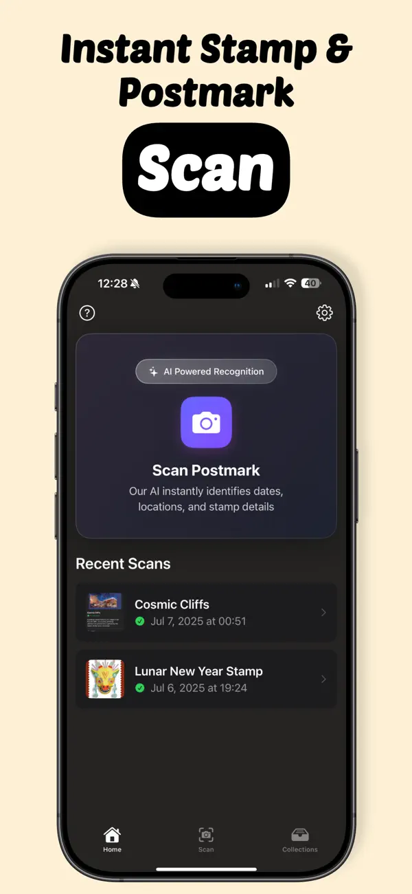 #2. Stamp & Postmark Identifier (iOS) Ved: PixelPort LLC