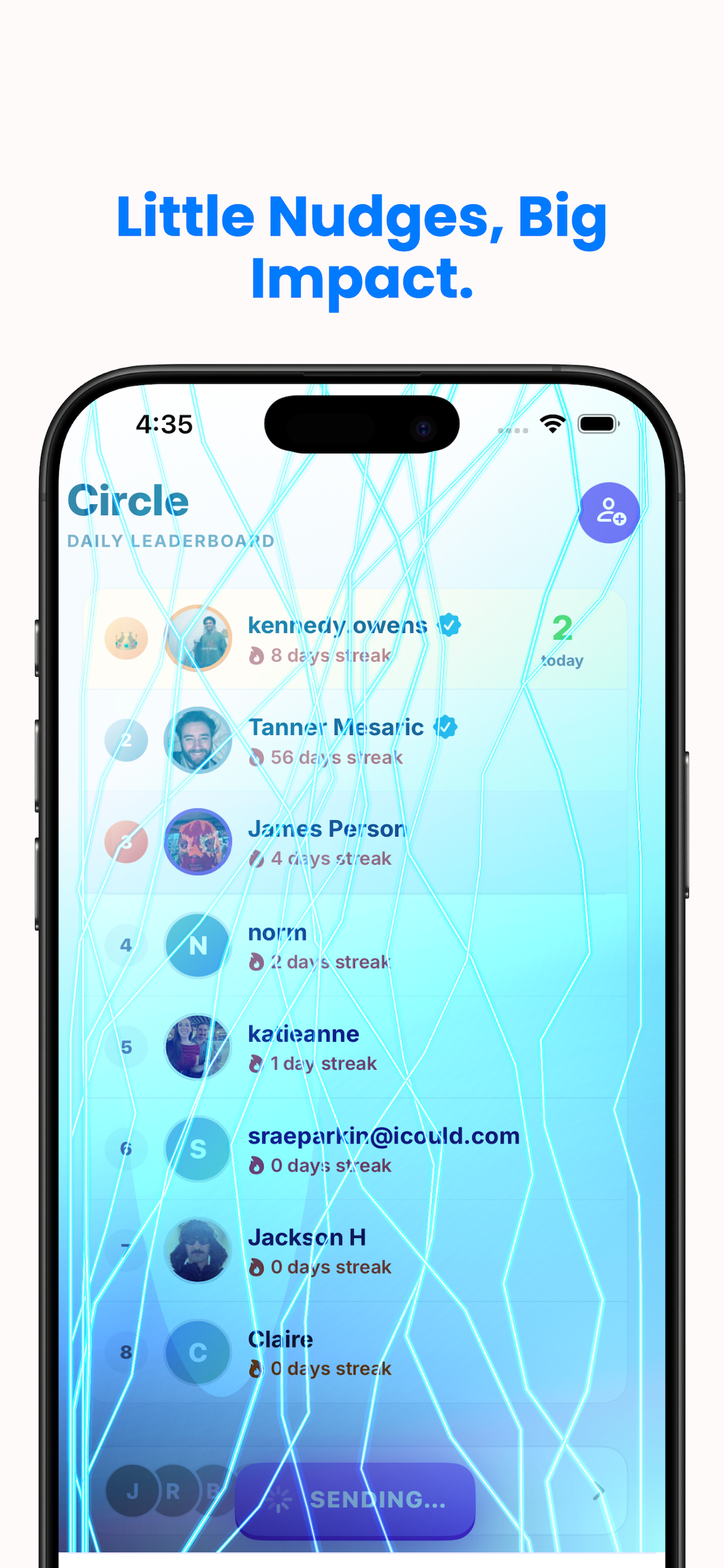 CADA - Social Habit Tracker screenshot 5
