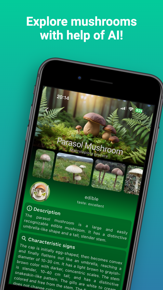 #1. AI Mushroom Identifier (iOS) 由: Grzegorz Fraczek