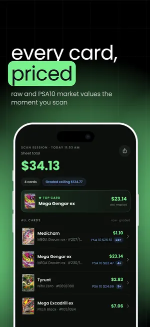 Dragonfly TCG Card Scan/Price screenshot 2