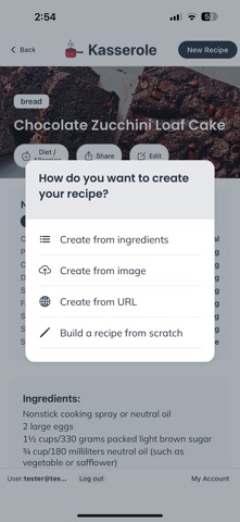 Kasserole screenshot