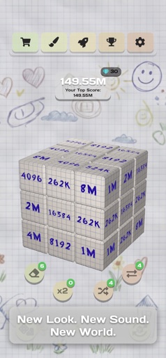 Twist & Merge: 3D Number Cube store screenshot 7