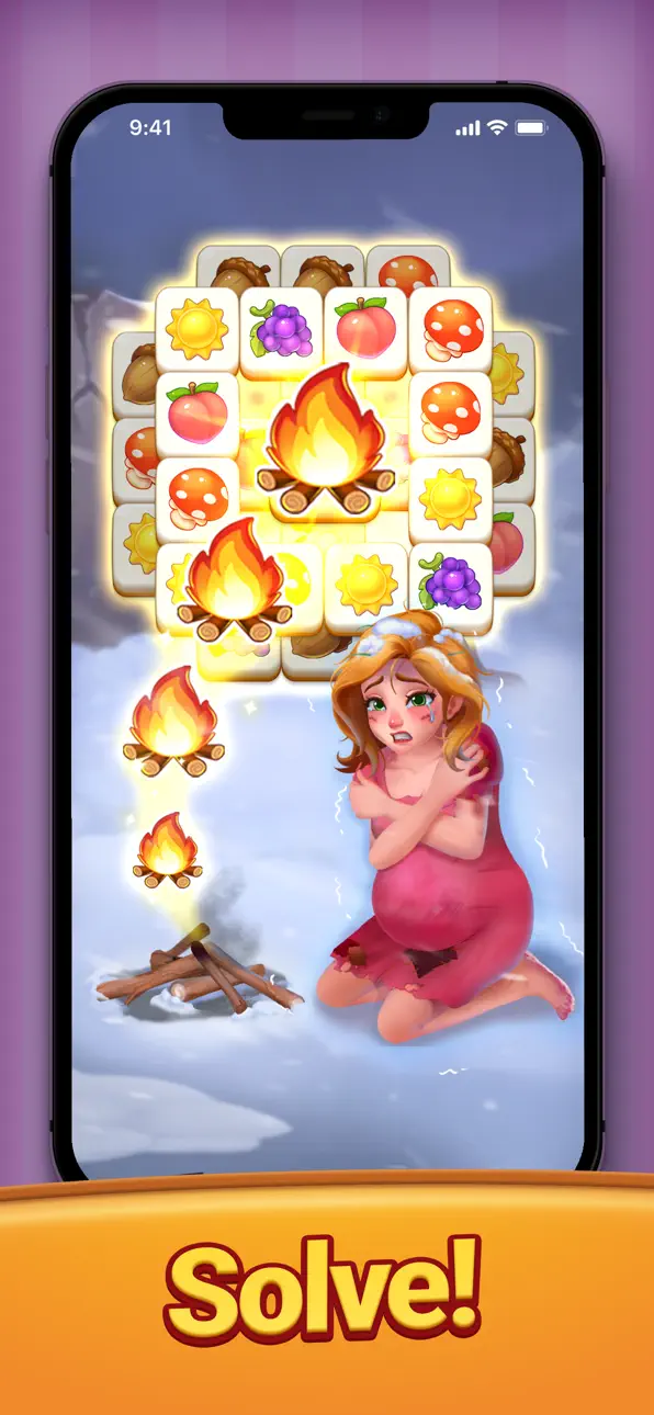 Tile Family®:Match Puzzle Game iOS Mod IPA screenshot 2 - iOS game interface