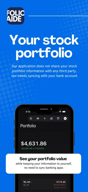 Folioaide screenshot 1